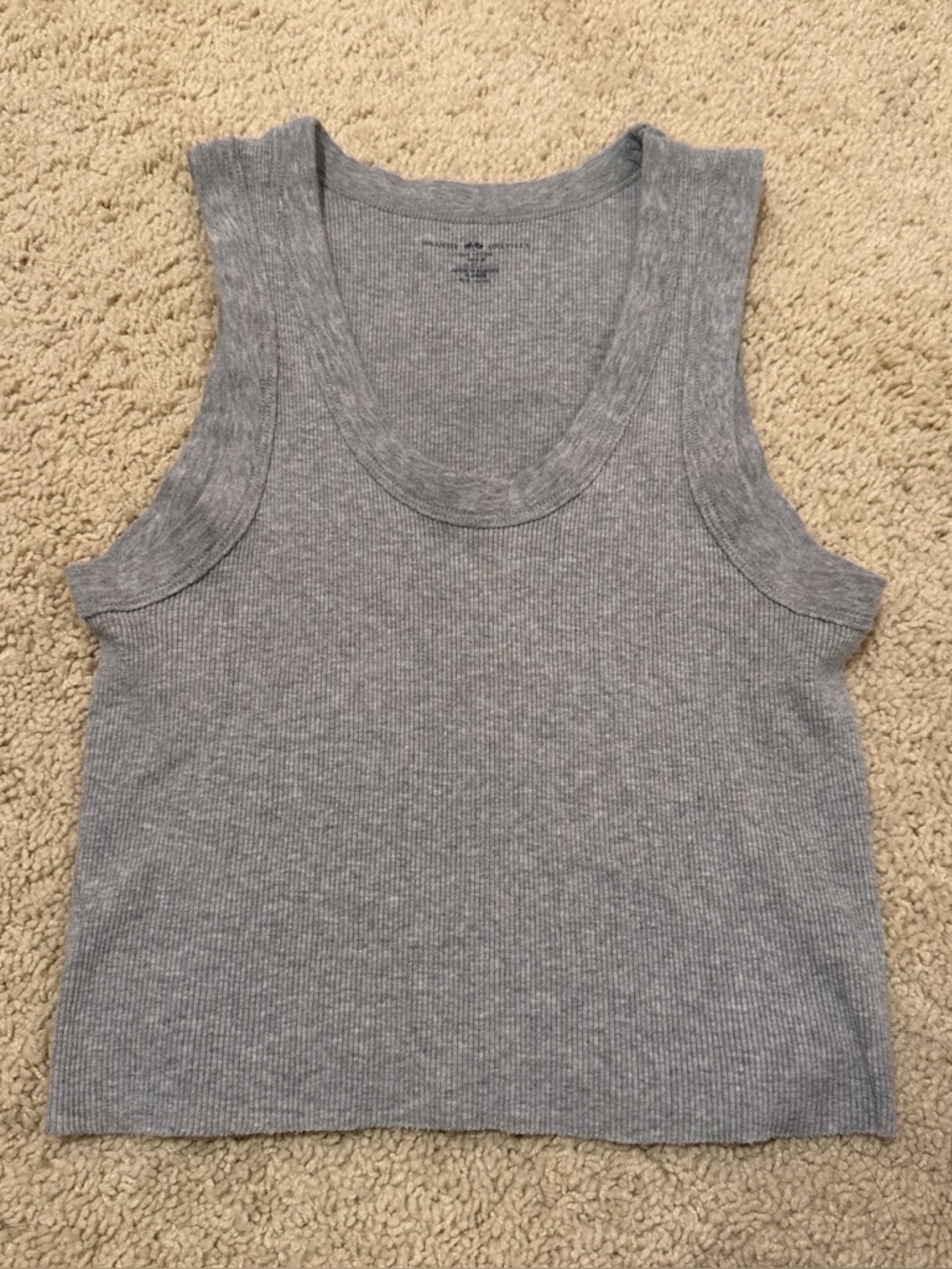 Brandy Melville gray tank top